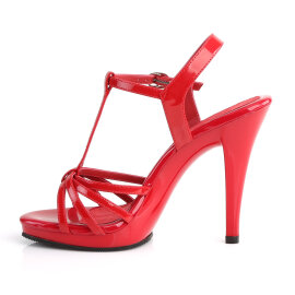 Fabulicious FLAIR-420 Sandalias  Charol Rojo