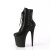 Pleaser FLAMINGO-1020RS Botines Plataforma pedrería Negro