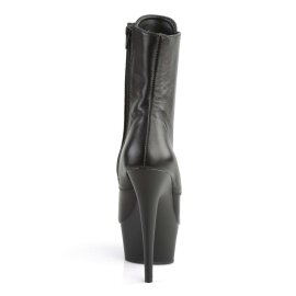 Pleaser Botín DELIGHT-1020 Negro Piel EU-40 / US-10