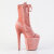 Pleaser FLAMINGO-1045VEL Botines Plataforma terciopelo rosa