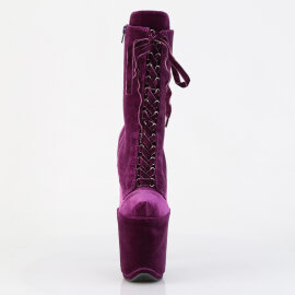 Pleaser FLAMINGO-1045VEL Botines Plataforma terciopelo...