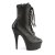 Pleaser Botín DELIGHT-1020 Negro Piel EU-35 / US-5