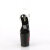 Pleaser FLAMINGO-808TGRS Sandalias Plataforma Tono Claro pedrería Negro Rojo