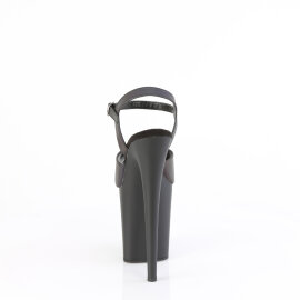 Pleaser FLAMINGO-809REFL Sandalias con Plataforma Negro Tono Claro