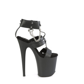 Pleaser FLAMINGO-861 Sandalias Plataforma Negro Tono Claro
