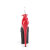 Pleaser FLAMINGO-868 Sandalias Plataforma Rojo Negro