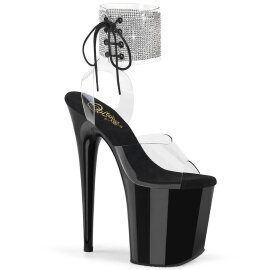 Pleaser FLAMINGO-891-2RS Sandalias con Plataforma Negro...