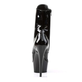 Pleaser Botín DELIGHT-1020 Negro Charol EU-35 / US-5