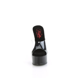 Pleaser GLEAM-601 Zuecos con Plataforma Negro...
