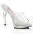 Fabulicious Zuecos GLORY-501 Transparente
