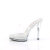 Fabulicious Zuecos GLORY-501 Transparente