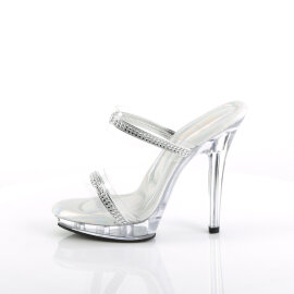 Fabulicious  LIP-102-2 Zuecos Transparente