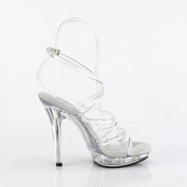 Fabulicious LIP-106 Sandalias Transparente
