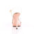Fabulicious LIP-108 Sandalias Cromo Tono Claro Dorado