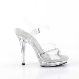 Fabulicious LIP-108R Sandalias Transparente