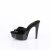Fabulicious  MARTINI-501  Zuecos con PlataformaCharol Negro
