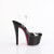 Pleaser SKY-308CRS Sandalias Plataforma Tono Claro pedrería Negro
