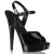 Fabulicious  SULTRY-609 Sandalias Plataforma Charol Negro
