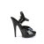 Fabulicious  SULTRY-609 Sandalias Plataforma Charol Negro