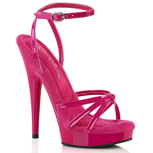 Fabulicious SULTRY-638 Sandalias Plataforma Charol rosa
