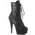 Pleaser Botín DELIGHT-1020PK Negro Cuero Sintético EU-35 / US-5