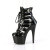 Pleaser ADORE-1013MST Botines de Plataforma de Charol Negro EU-40 / US-10