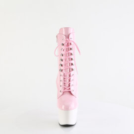Pleaser ADORE-1020 Botines de Plataforma de Charol rosa...