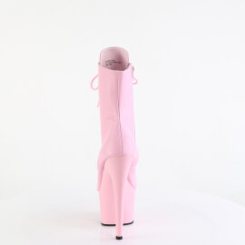 Pleaser ADORE-1020 Botines de Plataforma de cuero sintético rosa EU-35 / US-5