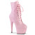 Pleaser ADORE-1020 Botines de Plataforma de cuero sintético rosa EU-35 / US-5