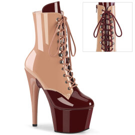 Pleaser ADORE-1020DC Botines de Plataforma de Charol en...