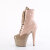 Pleaser ADORE-1020DC Botines de Plataforma de Charol en beige EU-37 / US-7