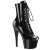 Pleaser ADORE-1020ESC Botines de Plataforma de Charol Negro EU-39 / US-9
