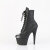 Pleaser ADORE-1020ESC Botines de Plataforma de cuero sintético Negro EU-39 / US-9