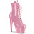 Pleaser ADORE-1020GP Botines de Plataforma de Charol con purpurina en color rosa pastel EU-43 / US-13