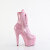 Pleaser ADORE-1020GP Botines de Plataforma de Charol con purpurina en color rosa pastel EU-43 / US-13