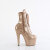 Pleaser ADORE-1020GP Botines de Plataforma de Charol con purpurina en color dorado EU-42 / US-12