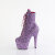 Pleaser ADORE-1020GWR Botines de Plataforma con Brillo Lavanda - Talla EU-40 / US-10