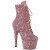 Pleaser ADORE-1020GWR Botines de Plataforma con Brillo Dorado - Talla EU-40 / US-10