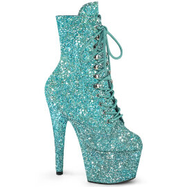 Pleaser ADORE-1020GWR Botines de Plataforma con Brillo...