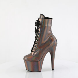 Pleaser ADORE-1020HG Botines de Plataforma Hologramagráficos Multicolores - Talla EU-37 / US-7