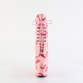 Pleaser ADORE-1020KISSES Botines de Plataforma de Cuero...