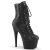 Pleaser ADORE-1020RS Botines de Plataforma con pedrería negra en talla EU-36 / US-6