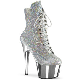 Pleaser ADORE-1020SQ-02 Botines de Plataforma con...