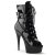 Pleaser Botín DELIGHT-1033 Negro Charol EU-35 / US-5
