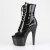 Pleaser ADORE-1021GP Botines de Plataforma de Charol con Brillo Negro - Talla EU-35 / US-5