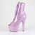 Pleaser ADORE-1021GP Botines de Plataforma de Charol con Brillo Lila Tono Claro - Talla EU-38 / US-8