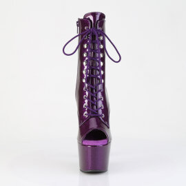 Pleaser ADORE-1021GP Botines de Plataforma de Charol con...