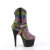 Pleaser ADORE-1029RS Botines de Plataforma con Pedrería Multicolores - Talla EU-39 / US-9