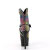 Pleaser ADORE-1029RS Botines de Plataforma con Pedrería Multicolores - Talla EU-40 / US-10