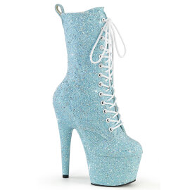Pleaser ADORE-1040GR Botines de Plataforma de Lentejuelas...